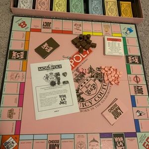 Y2K Monopoly Juicy Couture Board Game (Year 2007)